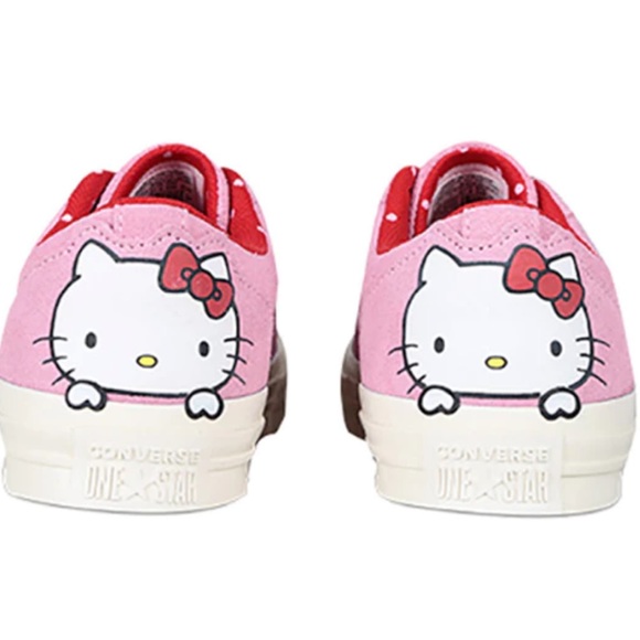 Converse Shoes - converse - hello kitty x one star suede